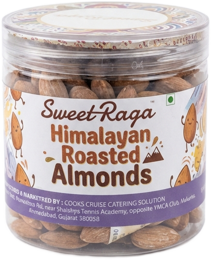 Sweetraga Himalayan Roasted Almonds - Premium Badam Snack