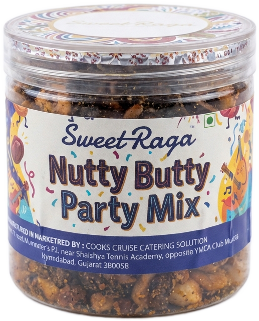 Sweetraga Nutty Butty Party Mix - Premium Party Snacks